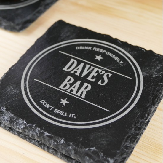 Personalised Bar Coasters