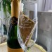 Personalised Engagement Champagne Flutes