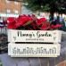 Personalised Wooden Flower Crate Planter