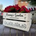 Personalised Wooden Flower Crate Planter