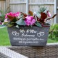 Personalised Recyclable Flower Trough