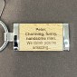 Personalised Funny but Rude Keyring