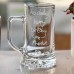 Personalised Pint Glass Tankard Engraved In Your Own Handwriting