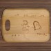 Large Personalised Wooden Chopping Board Engraved In Your Own Handwriting