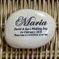 Engraved Pebble Wedding Favours