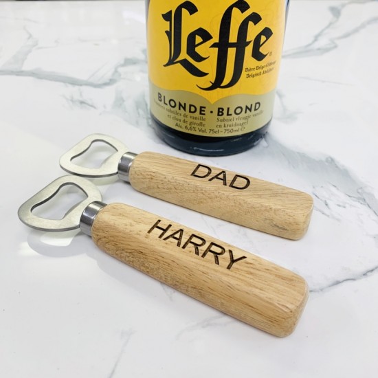 Personalised Dad Bottle Opener