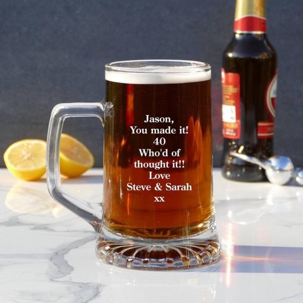 Pint Glasses and Tankards