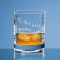 Personalised Whiskey Glass Engraved In Your Own Handwriting