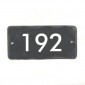 Rustic Slate House Number 250mm x 120mm