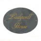 Large Rustic Slate House Sign 420mm x 320mm