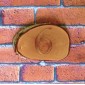 180mm x 130mm  Rustic Tree Slice House Sign