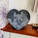 Photo Engraved Slate Heart | Photo Slates