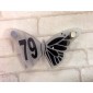 Acrylic Butterfly House Sign