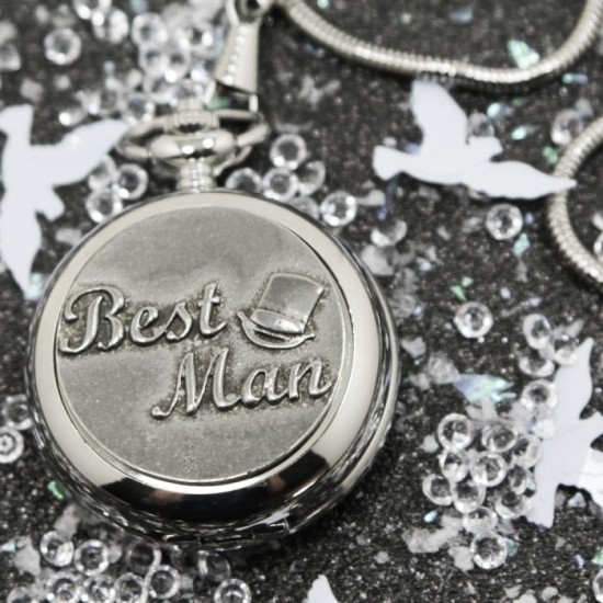 Best Man Pocket Watch