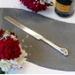 Crystal Heart Cake Knife | Personalised Heart Cake Knife