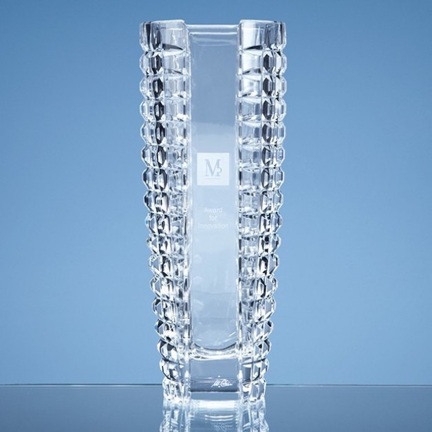 Mario Cioni Lead Crystal Luxe Vase