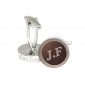 Personalised Brides Father Cufflinks