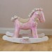 Personalised Children's Pink Rocking Horse