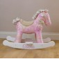 Personalised Children's Pink Rocking Horse