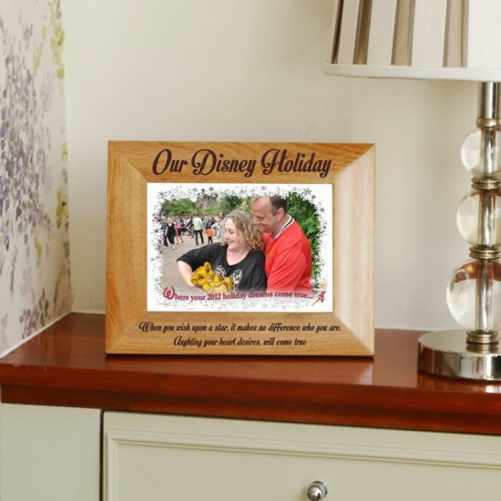 Personalised Holiday Photo Frame