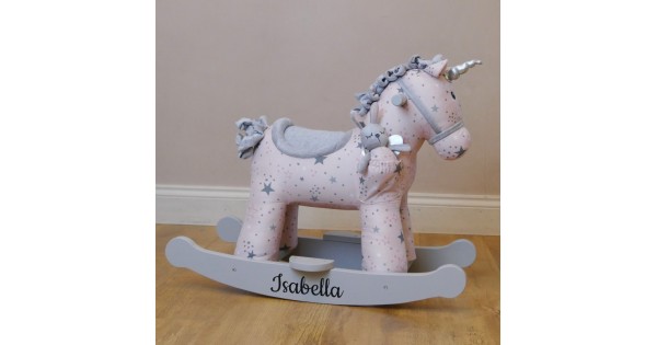 Personalised Unicorn Rocking Horse
