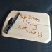 Personalised Wooden Chopping Board Engraved In Your Own Handwriting