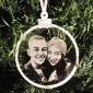 Photo Engraved Bauble