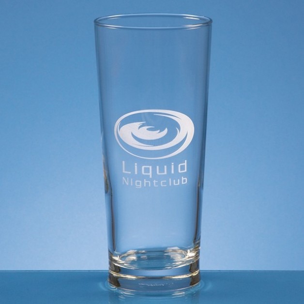 Straight Sided Beer Glass