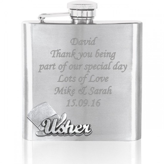 Usher Hip Flask